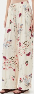 ViCOLO Spodnie materiałowe TD0814 Beżowy Relaxed Fit