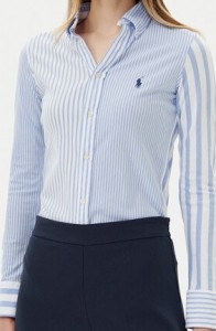 Polo Ralph Lauren Koszula 211965102002 Niebieski Slim Fit