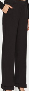 ViCOLO Spodnie materiałowe TS0116 Czarny Regular Fit