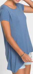 Shirt z dłuższymi bokami