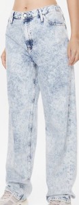 Calvin Klein Jeans Jeansy 90's J20J222211 Niebieski Straight Fit