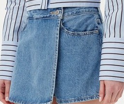 Levi's® Spódnico-szorty A3534-0000 Niebieski Regular Fit
