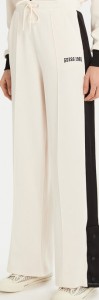 Guess Spodnie dresowe V5RB00 KCO72 Écru Regular Fit