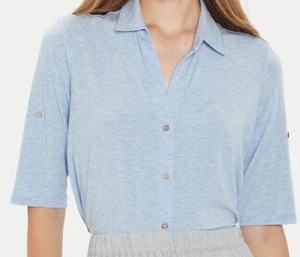 Tatuum Koszula Teti 1 T2409.080B Błękitny Regular Fit
