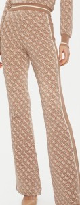 Guess Spodnie materiałowe W3YB38 Z37K0 Beżowy Regular Fit