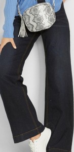 Dżinsy Wide Leg, mid waist, wygodny pasek