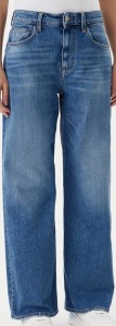 Tommy Jeans Jeansy Mia DW0DW20062 Granatowy Relaxed Fit