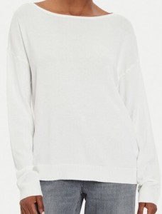 United Colors Of Benetton Bluzka 103CD10AV Biały Regular Fit