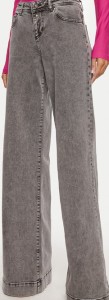 Versace Jeans Couture Jeansy 77HAB506 CDW27 Szary Wide Leg