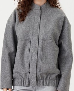ONLY Kurtka przejściowa Nancy 15336622 Szary Regular Fit
