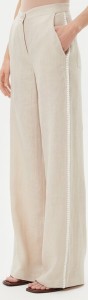 ICONA Spodnie materiałowe RP5LE005 Beżowy Relaxed Fit