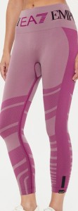 EA7 Emporio Armani Legginsy 6DTP51 TJDGZ 2305 Różowy Slim Fit