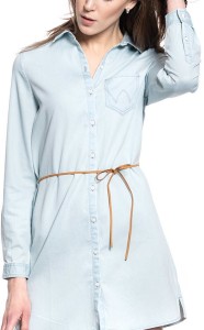 WRANGLER SHIRT DRESS LIGHT IDNIGO W90575G2E
