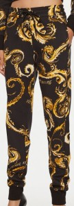 Versace Jeans Couture Spodnie dresowe 77HAA310 FS171 Czarny Regular Fit
