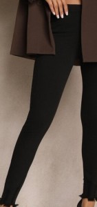 Czarne Spodnie Skinny Tenyrea
