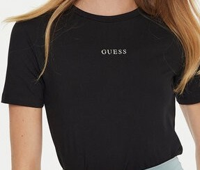 Guess T-Shirt Marika V4YI22 KCD02 Czarny Regular Fit